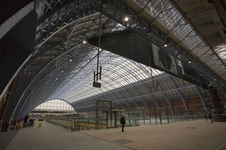 photo of St Pancras station in 2012