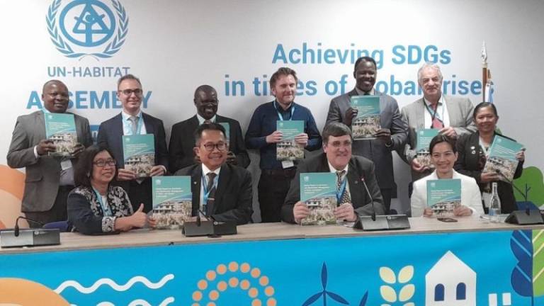 photo of UN global report on water management team