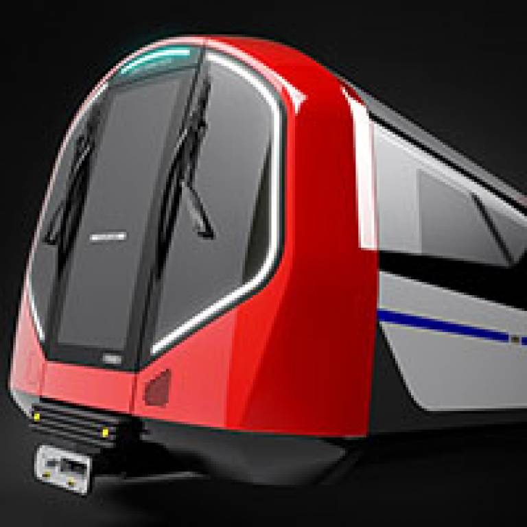 Illustration of new tube train
