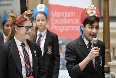 Secondary School Students taking part in Mandarin Excellence Programme