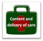 Content and delivery of care