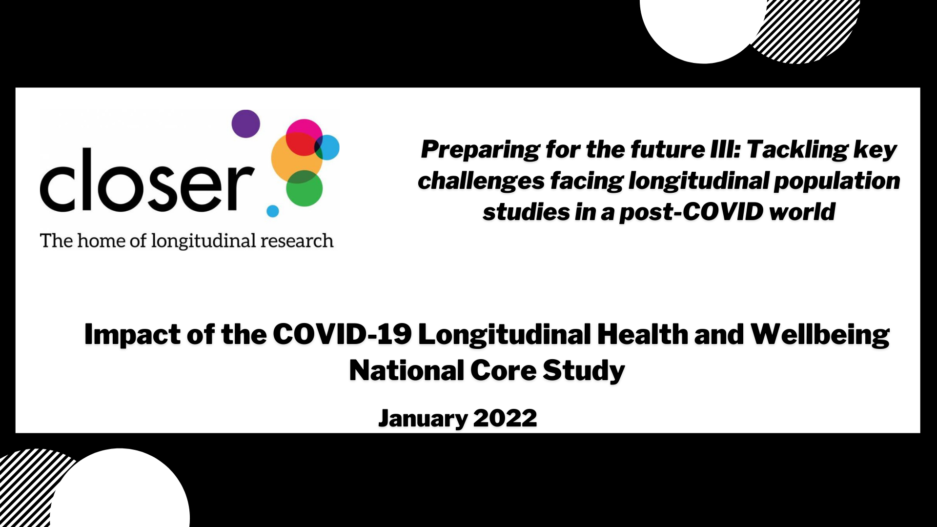 Impact of the COVID19 LHW national Core Study 2021