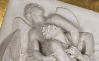 Image of a section of Flaxman Plaster