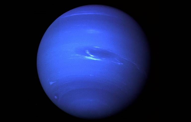 photograph of the planet neptune