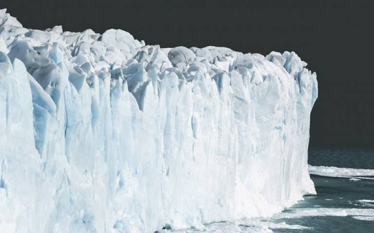 Photograph of an iceberg