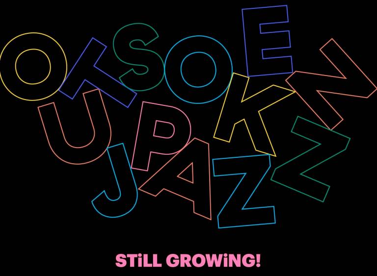Outspoken Jazz Still Growing logo