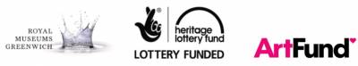 Logos from RMG, HLF and Art Fund