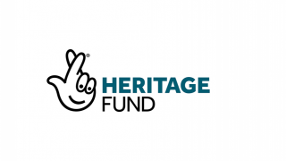 Logo comprised of crossed fingers and the words 'Heritage Fund'