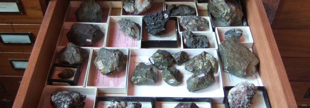 rocks in a drawer