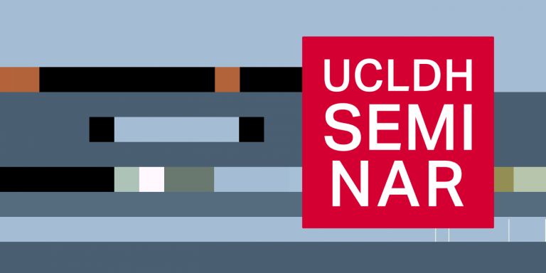 UCLDH seminar logo pixelart