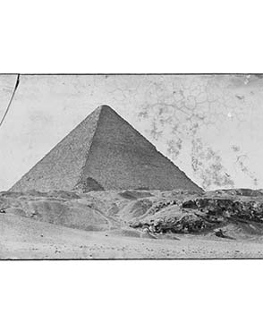 The Great Pyramid. Copyright The Petrie Museum of Egyptian Archaeology.