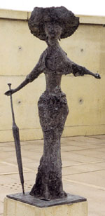 sculpture of eline vere