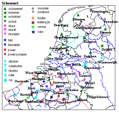 speaking map of the low countries