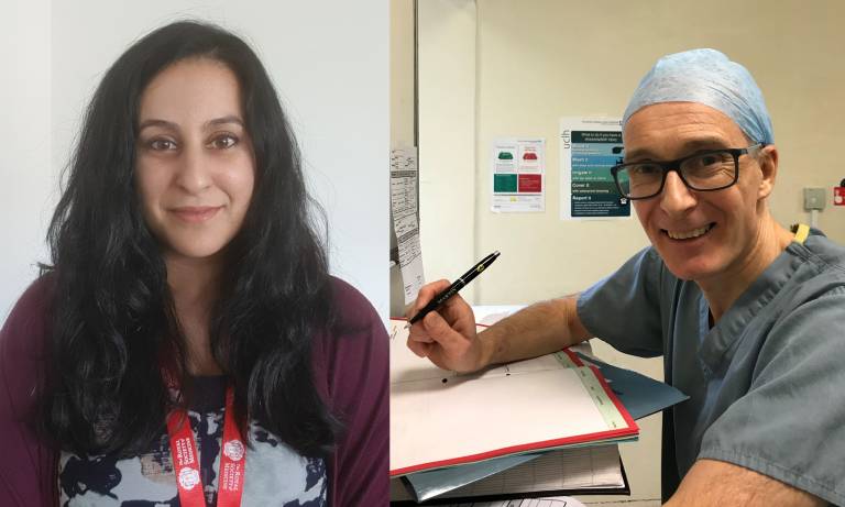 Nazia Mehran and Martin Birchall profile images