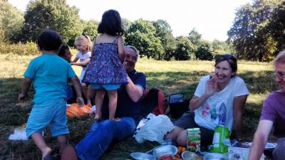 Staff picnic in Regent's Park…