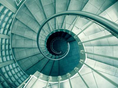 Spiral staircase image