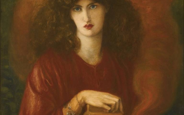 Pandora, painting by Rossetti