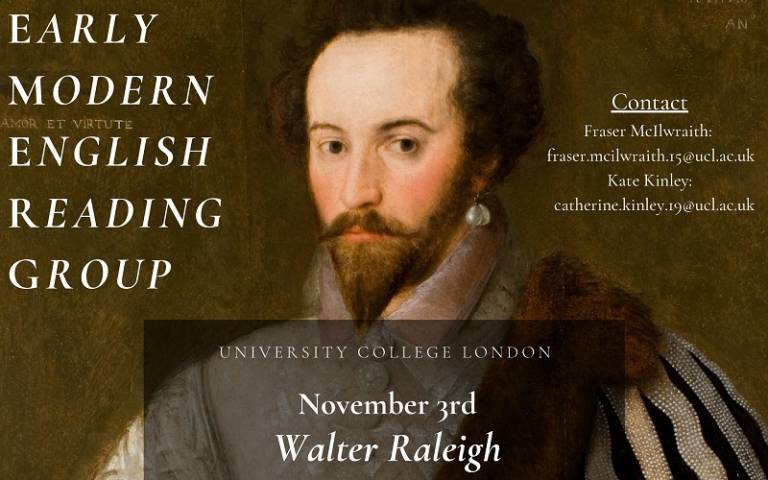 EMERG Walter Raleigh poster