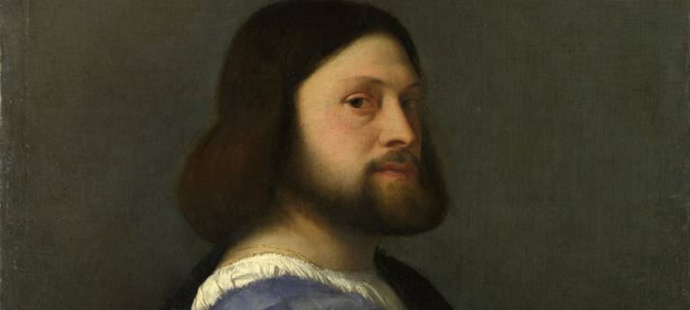 Titian portrait, thought to be Ludovic Ariosto