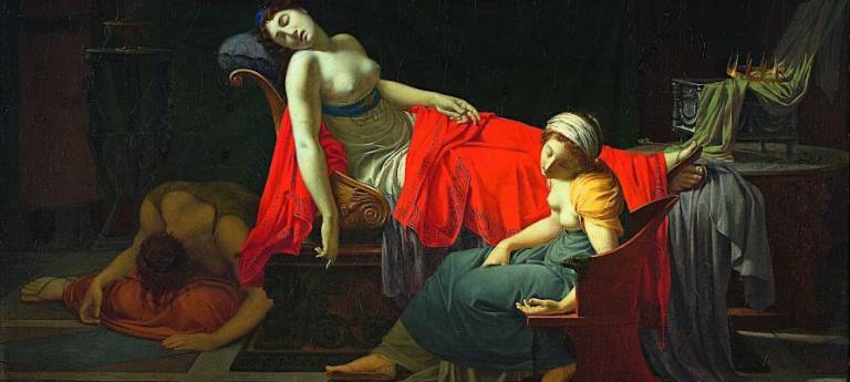 Death of Cleopatra, Jean-Baptiste Regnault