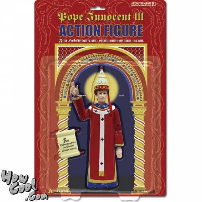 Pope Innocent III action figure