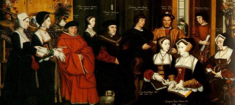 More family by Holbein Younger, early modern books readers