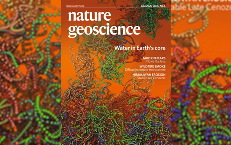 Nature Geoscience cover page June 2020