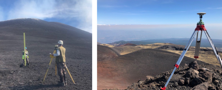 Etna 2019 images of the summit