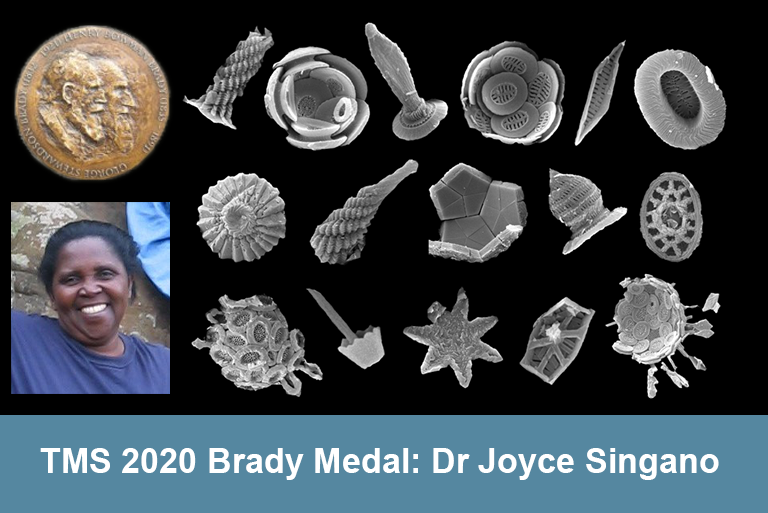 The TMS Brady Medal awarded to UCL alumnus Dr Joyce Singano