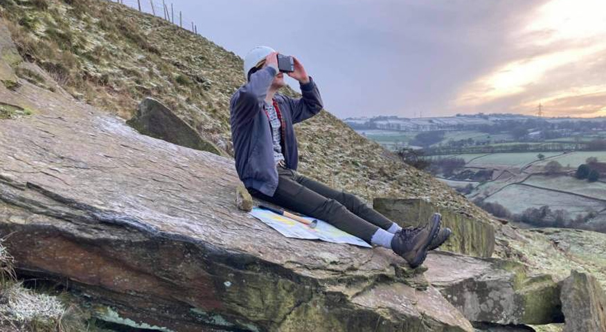 UCL students explore ancient rocks in virtual reality