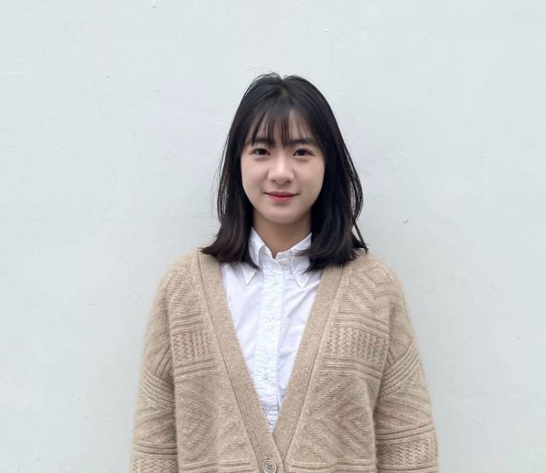 EEE student Shujie after her PhD pass