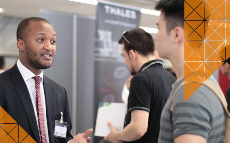 A careers event at UCL Engineering