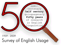 Fifty years of the Survey of English Usage