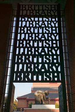 Entrance to the British Library