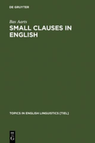Small clauses in English