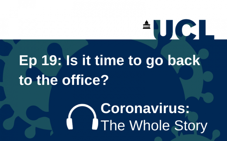 'Coronavirus: The Whole Story' podcast logo 