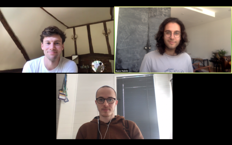 Humanloop team on a Zoom call