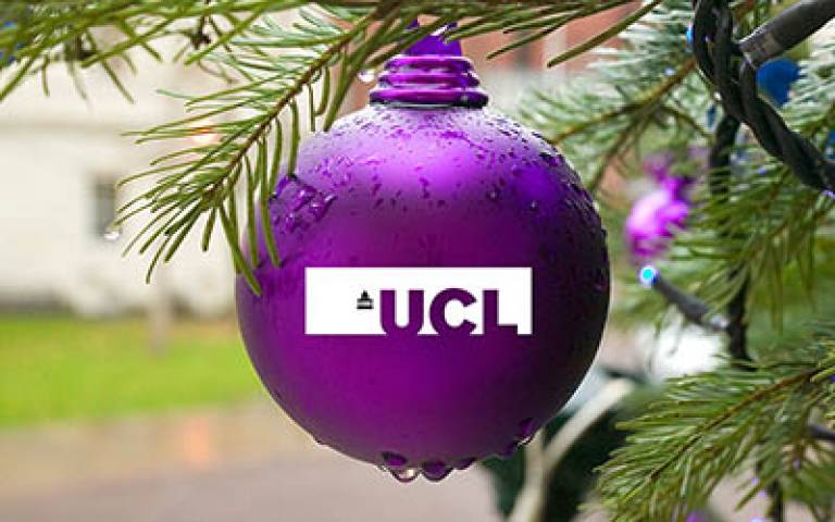 UCL Christmas bauble