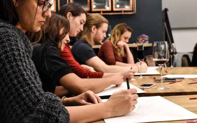 Life drawing class - an event organised by The Oblique Life