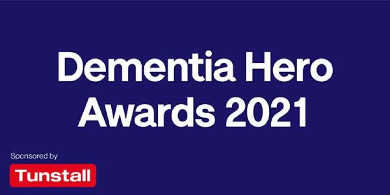 Dementia Here Awards 2021 Logo
