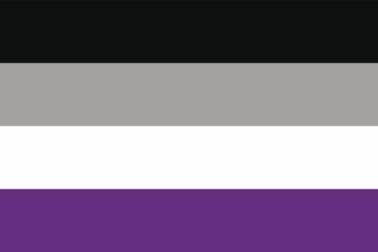 Image of Asexual Pride flag