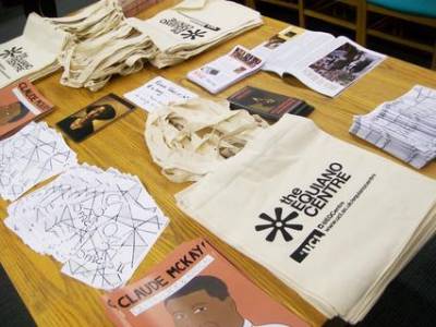 Queer Black Spaces 2 Comics and zine table