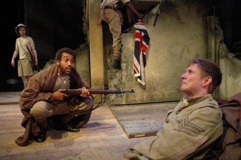 Taken at the Birmingham Rep Theatre during the opening tour of Gaza, October 2008