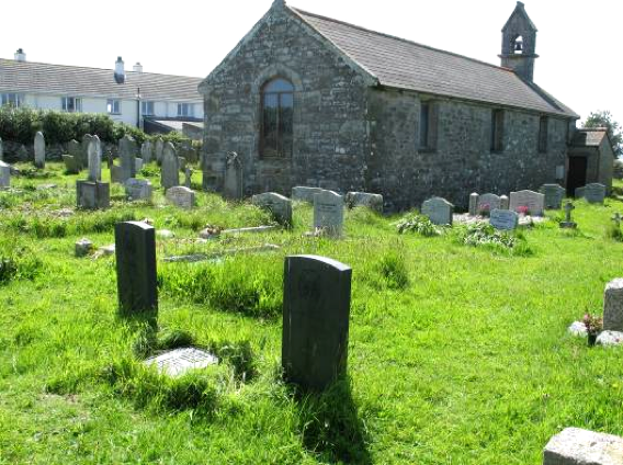 St Martins Church, where the African boy is buried, in an unmarked grave