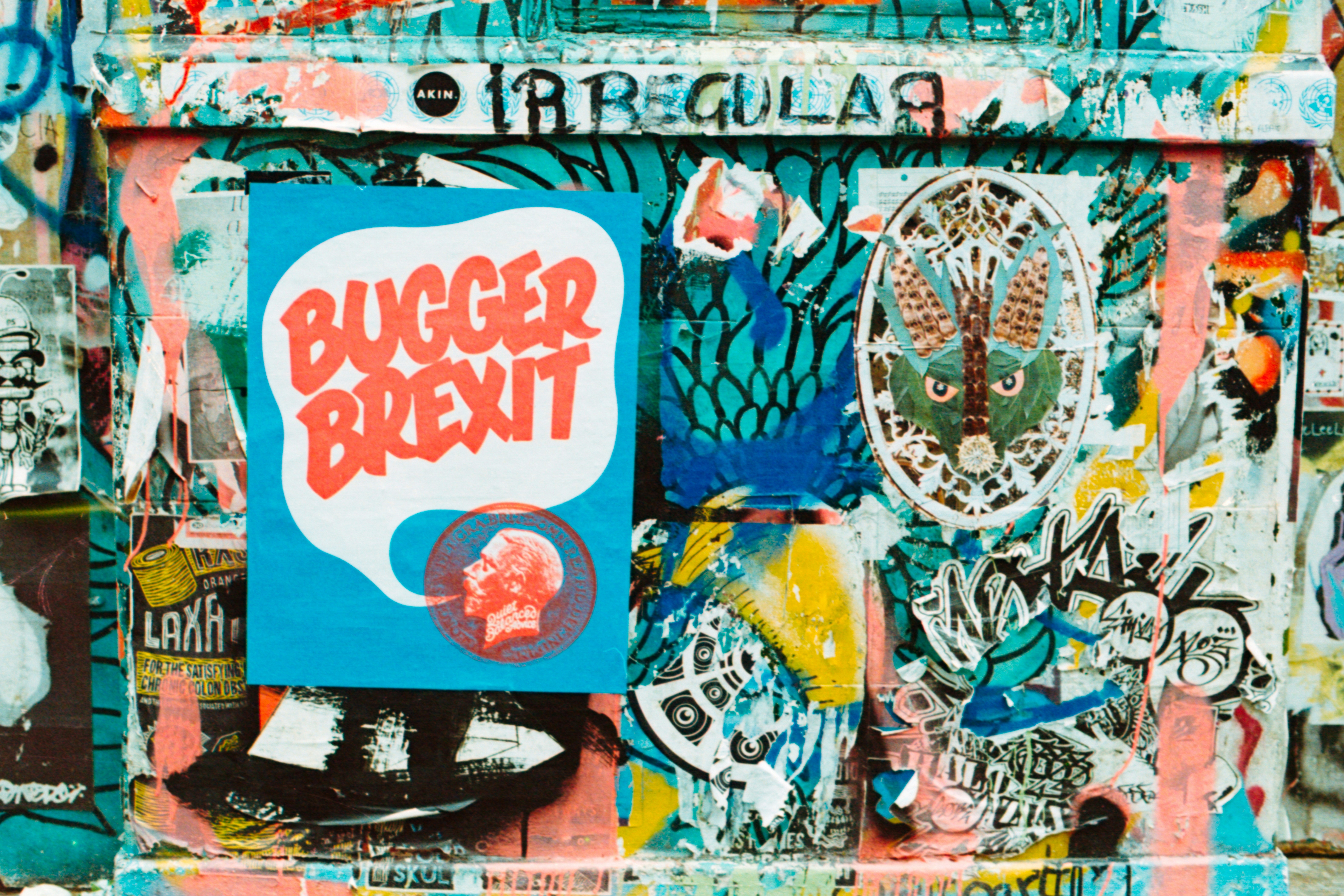 Image: Bugger Brexit. London Street art Shoreditch Photo by Annie Spratt on Unsplash