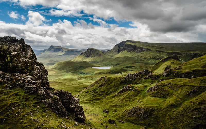 Quiraing, Isle of Skye, Scotland. By Bjorn Snelders on Unsplash.
