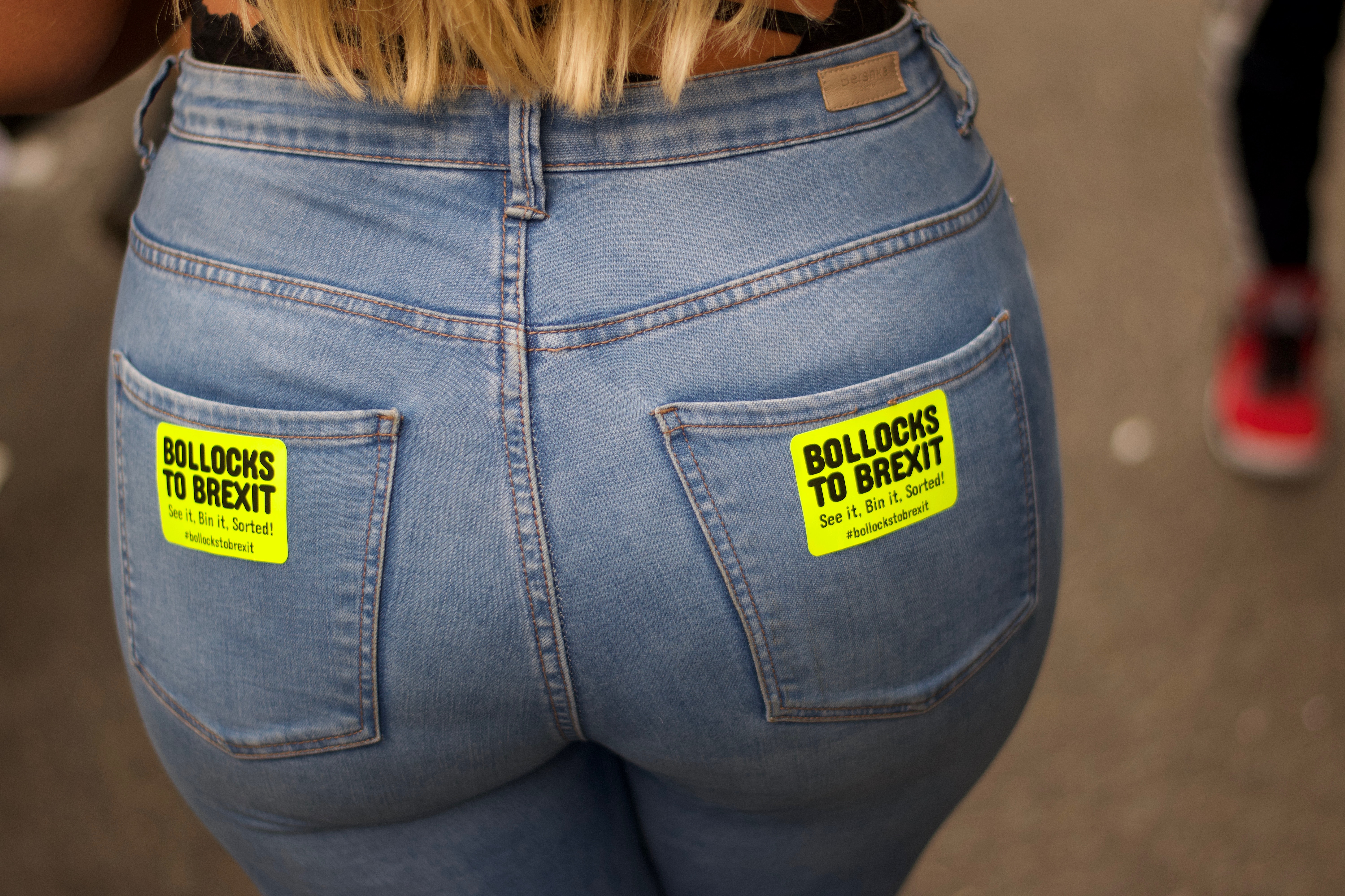 ‘Bollocks to Brexit’ stickers at Notting Hill Carnival, London. Photo by Dele Oluwayomi on Unsplash