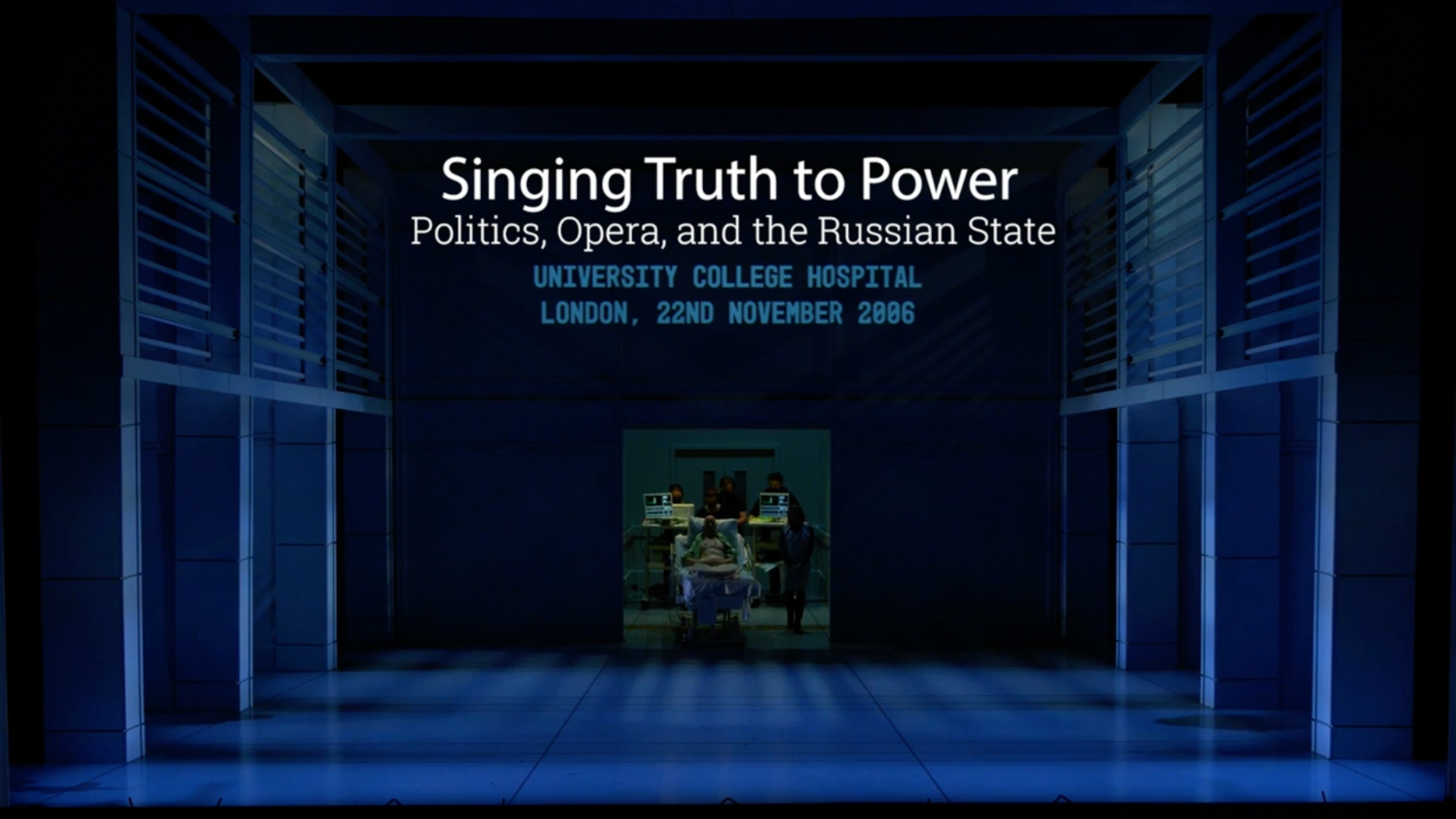 Singing Truth to Power: Politics, Opera, and the Russian State