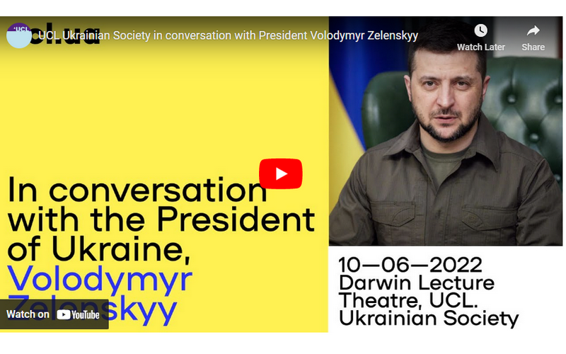 President Zelenskyy SU Video Screenshot