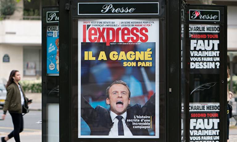 Macron Poster